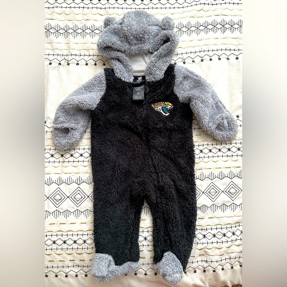 Jacksonville Jaguars Game Nap Teddy Fleece Full Zip